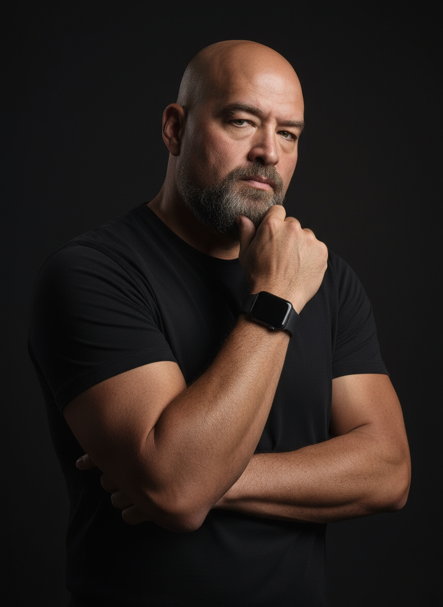 BIG GUY LEAN KITCHEN LOGO ARLEN BENTO JR.